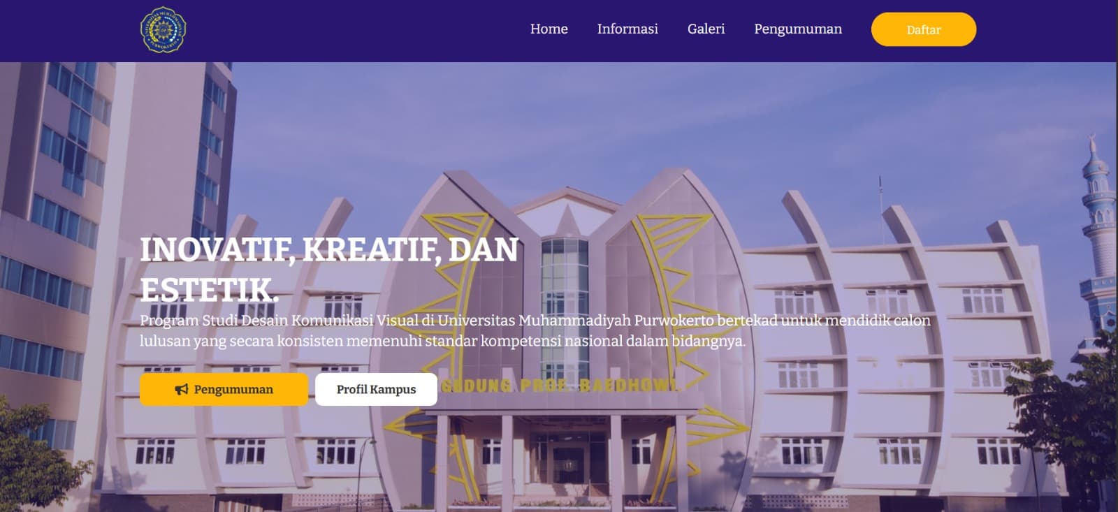 DKV study program website